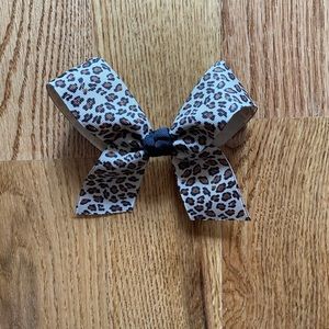 Handmade Cheetah Bow